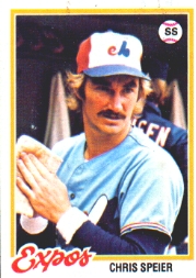 1978 Topps Baseball Cards      221     Chris Speier